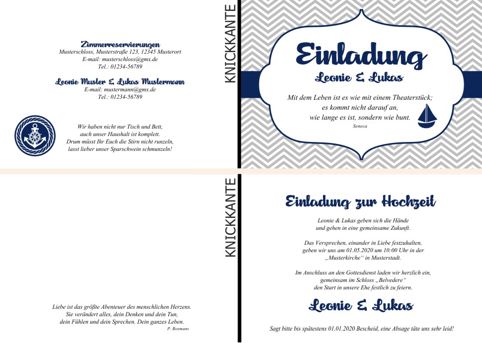  Einladungskarten Hochzeit, Hochzeitseinladungen, Hochzeitskarten, Einladungen für Hochzeit