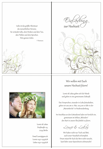  Einladungskarten Hochzeit, Hochzeitseinladungen, Hochzeitskarten, Einladungen für Hochzeit