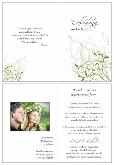  Einladungskarten Hochzeit, Hochzeitseinladungen, Hochzeitskarten, Einladungen für Hochzeit
