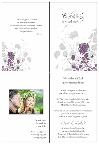  Einladungskarten Hochzeit, Hochzeitseinladungen, Hochzeitskarten, Einladungen für Hochzeit