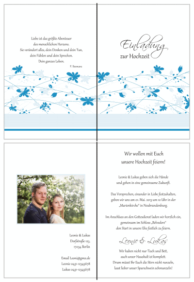  Einladungskarten Hochzeit, Hochzeitseinladungen, Hochzeitskarten, Einladungen für Hochzeit