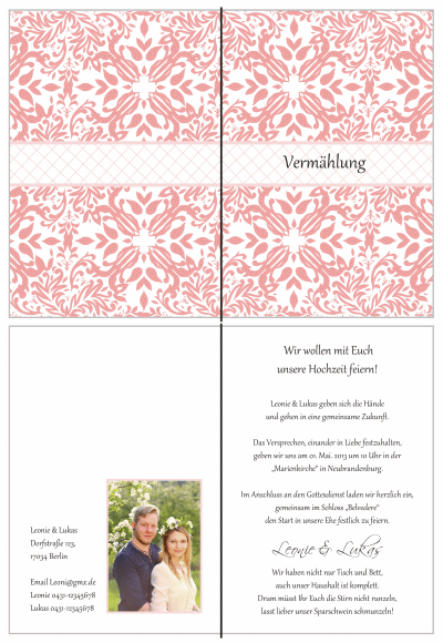  Einladungskarten Hochzeit, Hochzeitseinladungen, Hochzeitskarten, Einladungen für Hochzeit