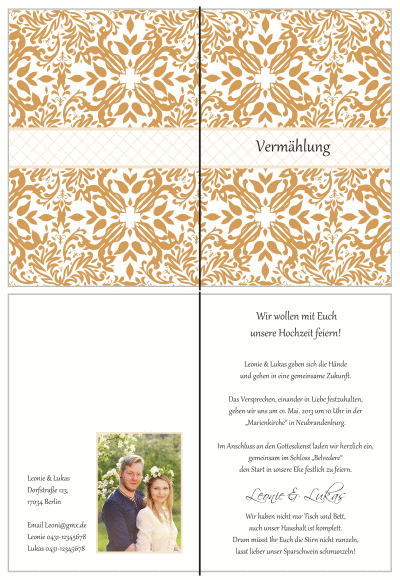  Einladungskarten Hochzeit, Hochzeitseinladungen, Hochzeitskarten, Einladungen für Hochzeit