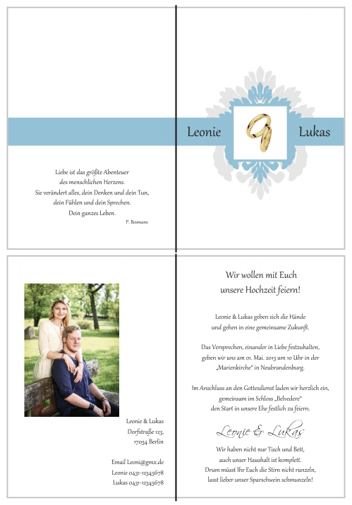  Einladungskarten Hochzeit, Hochzeitseinladungen, Hochzeitskarten, Einladungen für Hochzeit