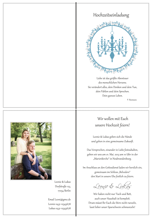  Einladungskarten Hochzeit, Hochzeitseinladungen, Hochzeitskarten, Einladungen für Hochzeit