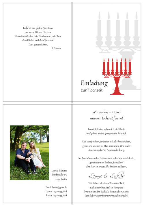  Einladungskarten Hochzeit, Hochzeitseinladungen, Hochzeitskarten, Einladungen für Hochzeit