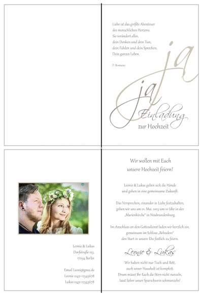  Einladungskarten Hochzeit, Hochzeitseinladungen, Hochzeitskarten, Einladungen für Hochzeit