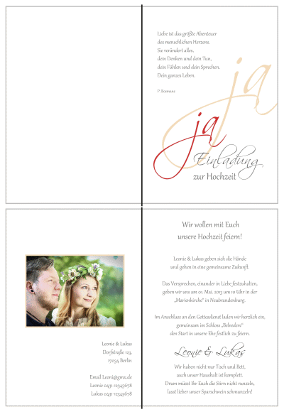  Einladungskarten Hochzeit, Hochzeitseinladungen, Hochzeitskarten, Einladungen für Hochzeit