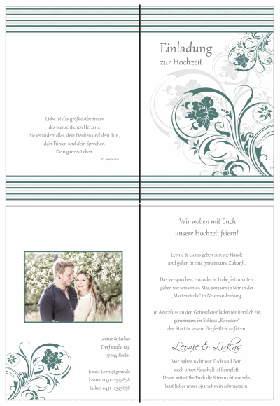  Einladungskarten Hochzeit, Hochzeitseinladungen, Hochzeitskarten, Einladungen für Hochzeit