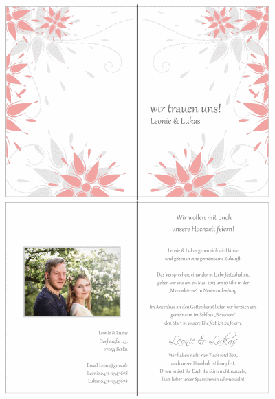  Einladungskarten Hochzeit, Hochzeitseinladungen, Hochzeitskarten, Einladungen für Hochzeit