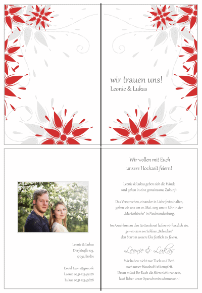  Einladungskarten Hochzeit, Hochzeitseinladungen, Hochzeitskarten, Einladungen für Hochzeit