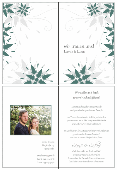  Einladungskarten Hochzeit, Hochzeitseinladungen, Hochzeitskarten, Einladungen für Hochzeit