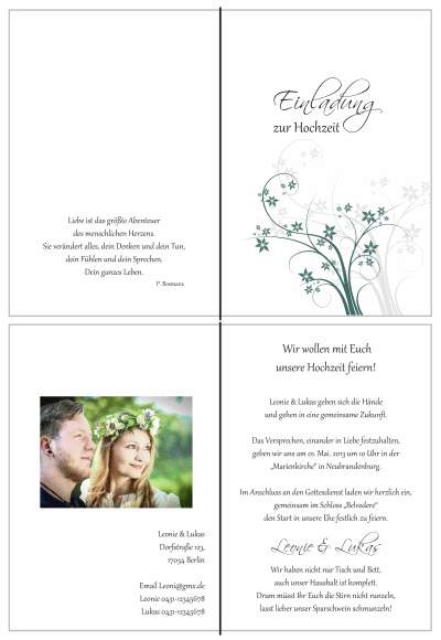  Einladungskarten Hochzeit, Hochzeitseinladungen, Hochzeitskarten, Einladungen für Hochzeit
