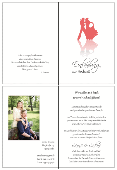  Einladungskarten Hochzeit, Hochzeitseinladungen, Hochzeitskarten, Einladungen für Hochzeit
