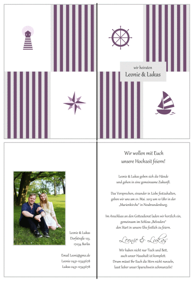  Einladungskarten Hochzeit, Hochzeitseinladungen, Hochzeitskarten, Einladungen für Hochzeit