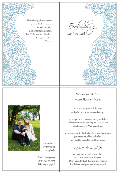  Einladungskarten Hochzeit, Hochzeitseinladungen, Hochzeitskarten, Einladungen für Hochzeit