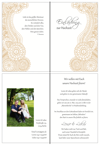  Einladungskarten Hochzeit, Hochzeitseinladungen, Hochzeitskarten, Einladungen für Hochzeit