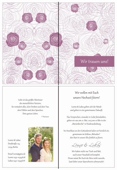  Einladungskarten Hochzeit, Hochzeitseinladungen, Hochzeitskarten, Einladungen für Hochzeit