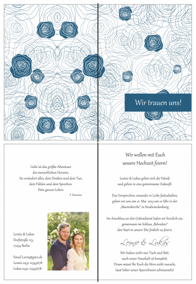 Einladungskarten Hochzeit, Hochzeitseinladungen, Hochzeitskarten, Einladungen für Hochzeit