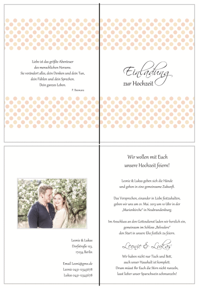  Einladungskarten Hochzeit, Hochzeitseinladungen, Hochzeitskarten, Einladungen für Hochzeit