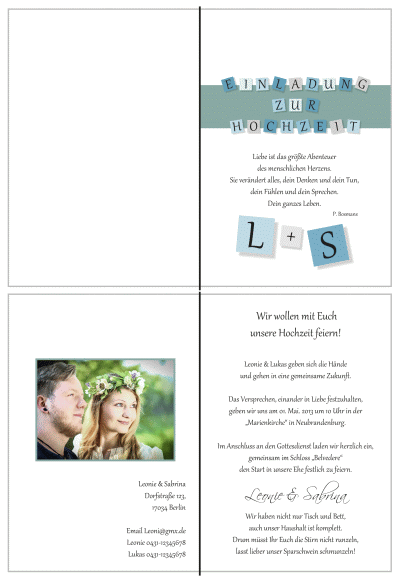  Einladungskarten Hochzeit, Hochzeitseinladungen, Hochzeitskarten, Einladungen für Hochzeit