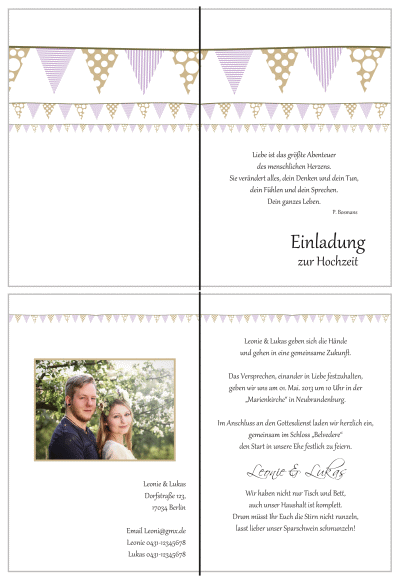  Einladungskarten Hochzeit, Hochzeitseinladungen, Hochzeitskarten, Einladungen für Hochzeit