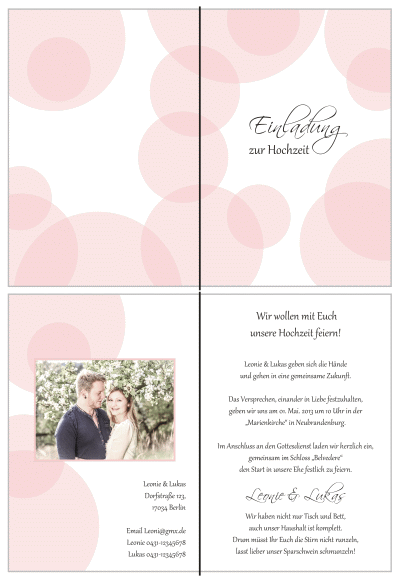  Einladungskarten Hochzeit, Hochzeitseinladungen, Hochzeitskarten, Einladungen für Hochzeit