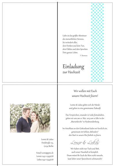  Einladungskarten Hochzeit, Hochzeitseinladungen, Hochzeitskarten, Einladungen für Hochzeit