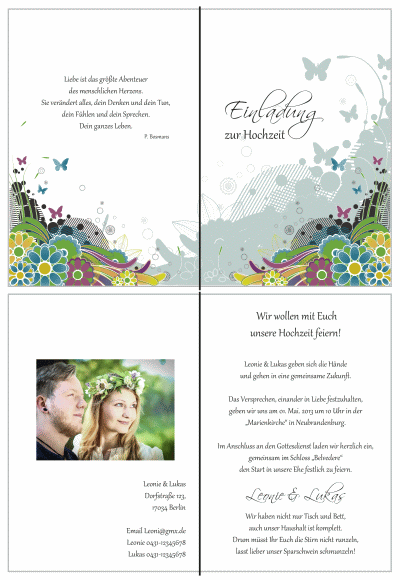  Einladungskarten Hochzeit, Hochzeitseinladungen, Hochzeitskarten, Einladungen für Hochzeit