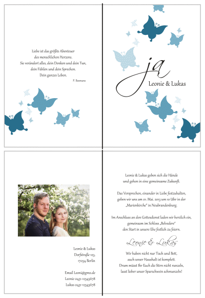  Einladungskarten Hochzeit, Hochzeitseinladungen, Hochzeitskarten, Einladungen für Hochzeit