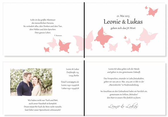  Einladungskarten Hochzeit, Hochzeitseinladungen, Hochzeitskarten, Einladungen für Hochzeit