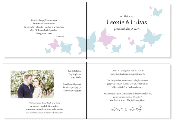  Einladungskarten Hochzeit, Hochzeitseinladungen, Hochzeitskarten, Einladungen für Hochzeit