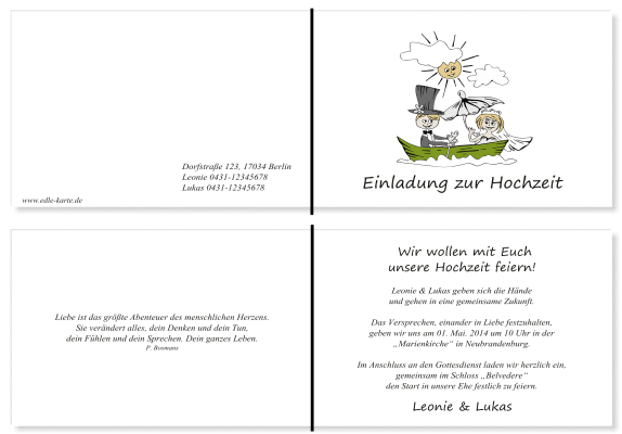  Einladungskarten Hochzeit, Hochzeitseinladungen, Hochzeitskarten, Einladungen für Hochzeit