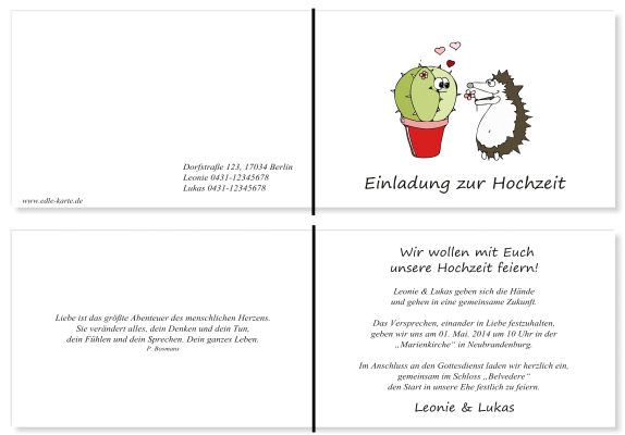  Einladungskarten Hochzeit, Hochzeitseinladungen, Hochzeitskarten, Einladungen für Hochzeit