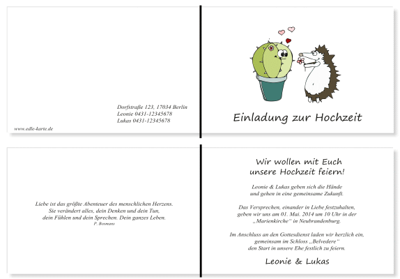  Einladungskarten Hochzeit, Hochzeitseinladungen, Hochzeitskarten, Einladungen für Hochzeit