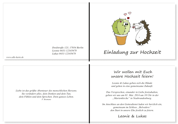  Einladungskarten Hochzeit, Hochzeitseinladungen, Hochzeitskarten, Einladungen für Hochzeit