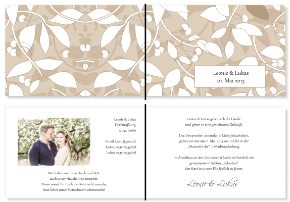  Einladungskarten Hochzeit, Hochzeitseinladungen, Hochzeitskarten, Einladungen f&uuml;r Hochzeit