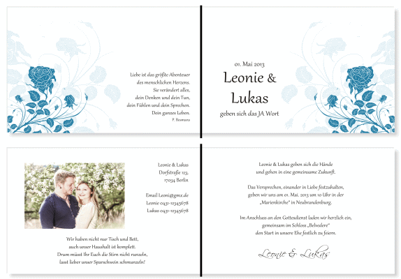  Einladungskarten Hochzeit, Hochzeitseinladungen, Hochzeitskarten, Einladungen f&uuml;r Hochzeit