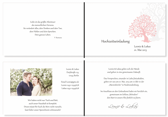  Einladungskarten Hochzeit, Hochzeitseinladungen, Hochzeitskarten, Einladungen f&uuml;r Hochzeit