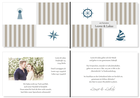  Einladungskarten Hochzeit, Hochzeitseinladungen, Hochzeitskarten, Einladungen für Hochzeit