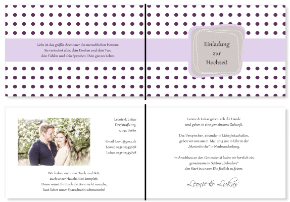  Einladungskarten Hochzeit, Hochzeitseinladungen, Hochzeitskarten, Einladungen für Hochzeit