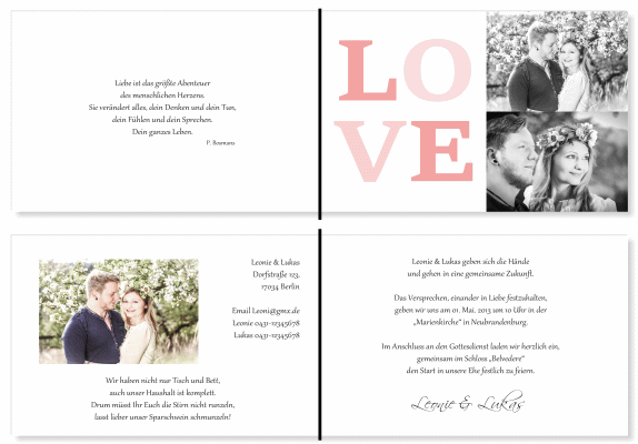  Einladungskarten Hochzeit, Hochzeitseinladungen, Hochzeitskarten, Einladungen für Hochzeit