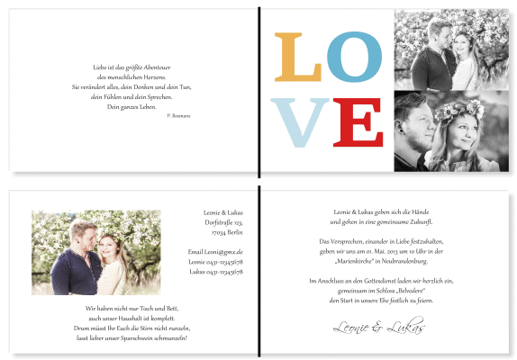  Einladungskarten Hochzeit, Hochzeitseinladungen, Hochzeitskarten, Einladungen für Hochzeit