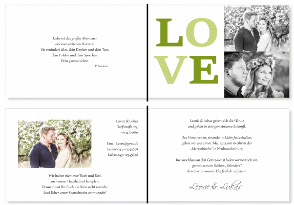  Einladungskarten Hochzeit, Hochzeitseinladungen, Hochzeitskarten, Einladungen für Hochzeit