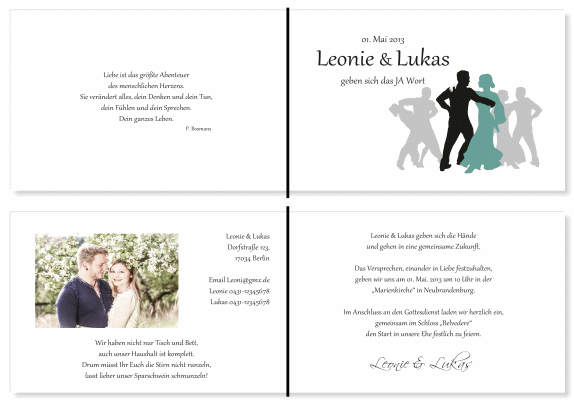  Einladungskarten Hochzeit, Hochzeitseinladungen, Hochzeitskarten, Einladungen für Hochzeit