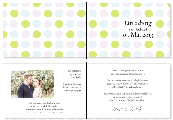  Einladungskarten Hochzeit, Hochzeitseinladungen, Hochzeitskarten, Einladungen für Hochzeit