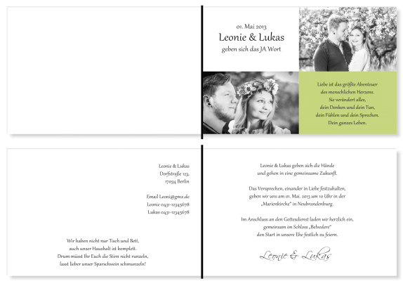  Einladungskarten Hochzeit, Hochzeitseinladungen, Hochzeitskarten, Einladungen für Hochzeit