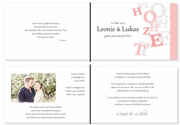  Einladungskarten Hochzeit, Hochzeitseinladungen, Hochzeitskarten, Einladungen für Hochzeit