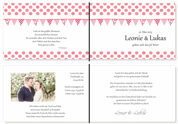  Einladungskarten Hochzeit, Hochzeitseinladungen, Hochzeitskarten, Einladungen für Hochzeit