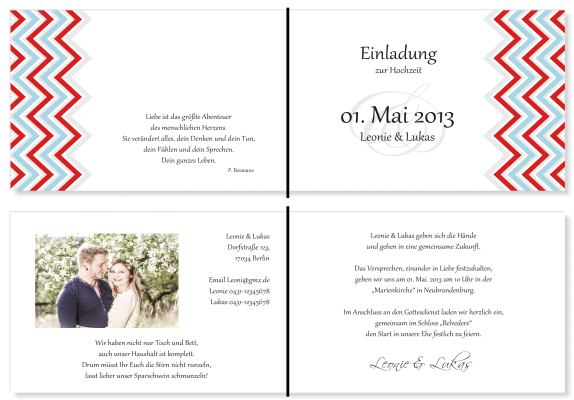  Einladungskarten Hochzeit, Hochzeitseinladungen, Hochzeitskarten, Einladungen für Hochzeit